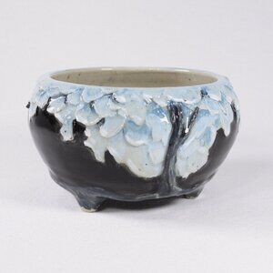 Handmade fountain of youth pottery bowl, Yggdrasil full moon altar offering